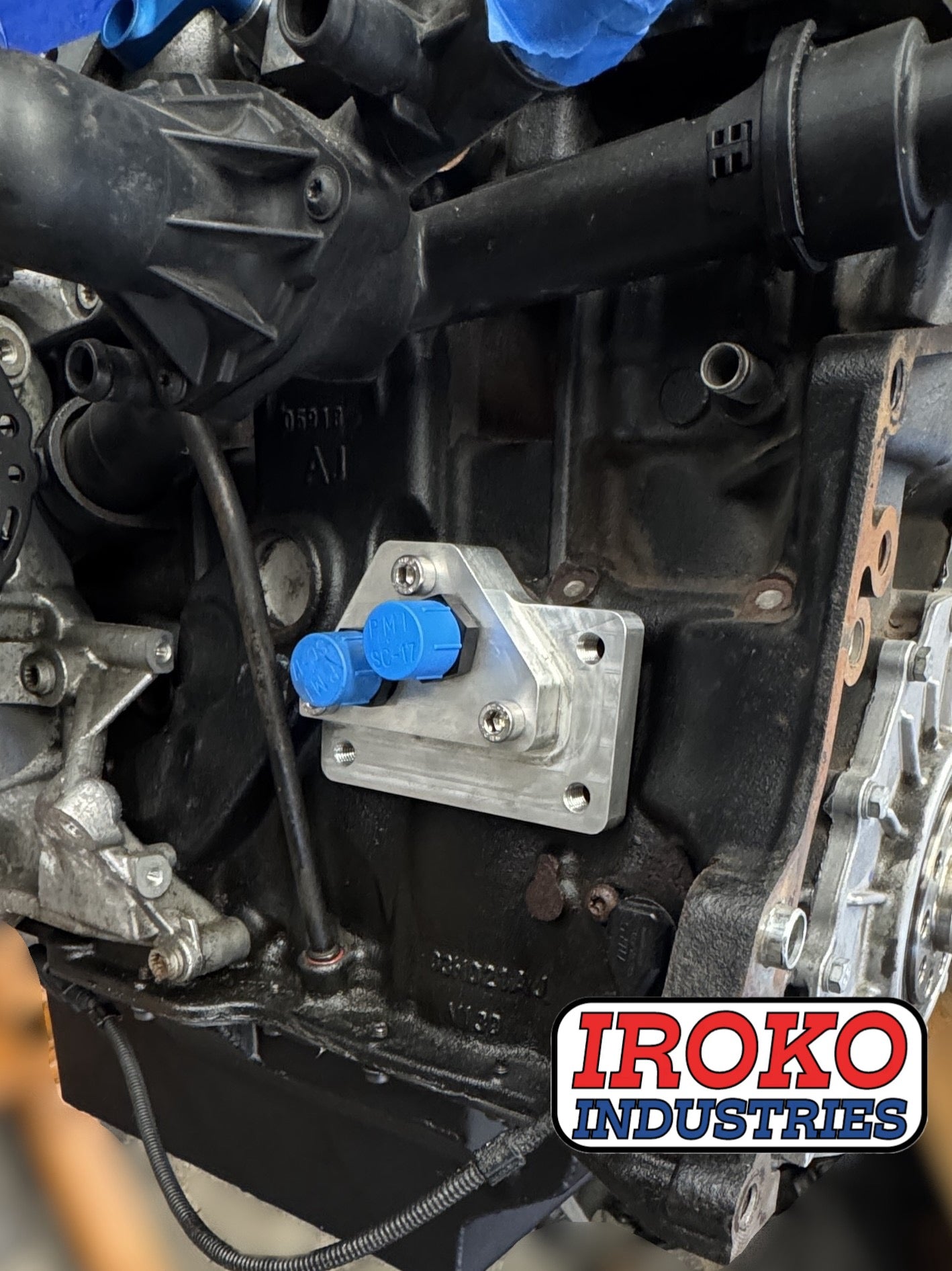 24V VR6 - Billet Longitudinal Engine Mount Adaptor